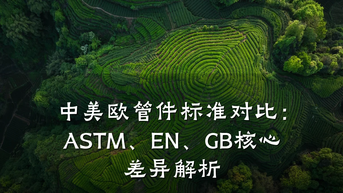 中美欧管件标准对比:ASTM、EN、GB核心差异解析