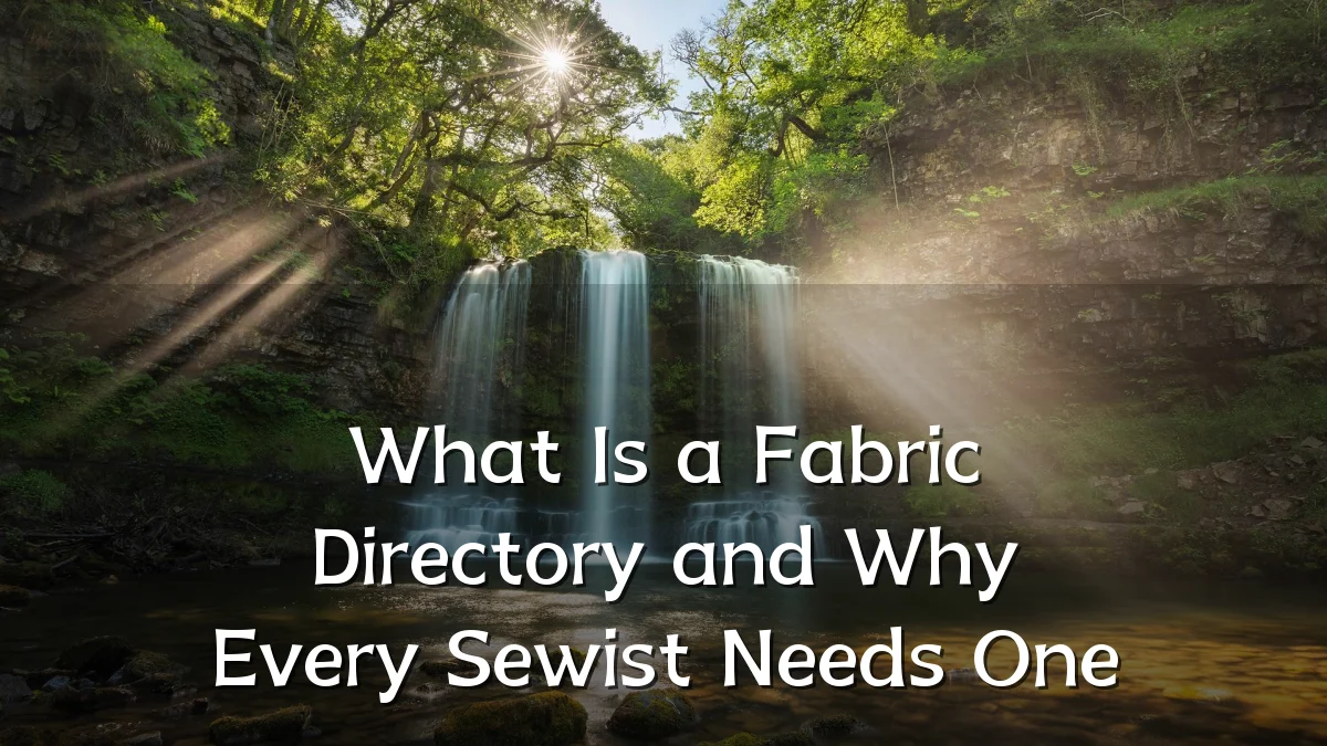What Is a Fabric Directory and Why Every Sewist Needs One