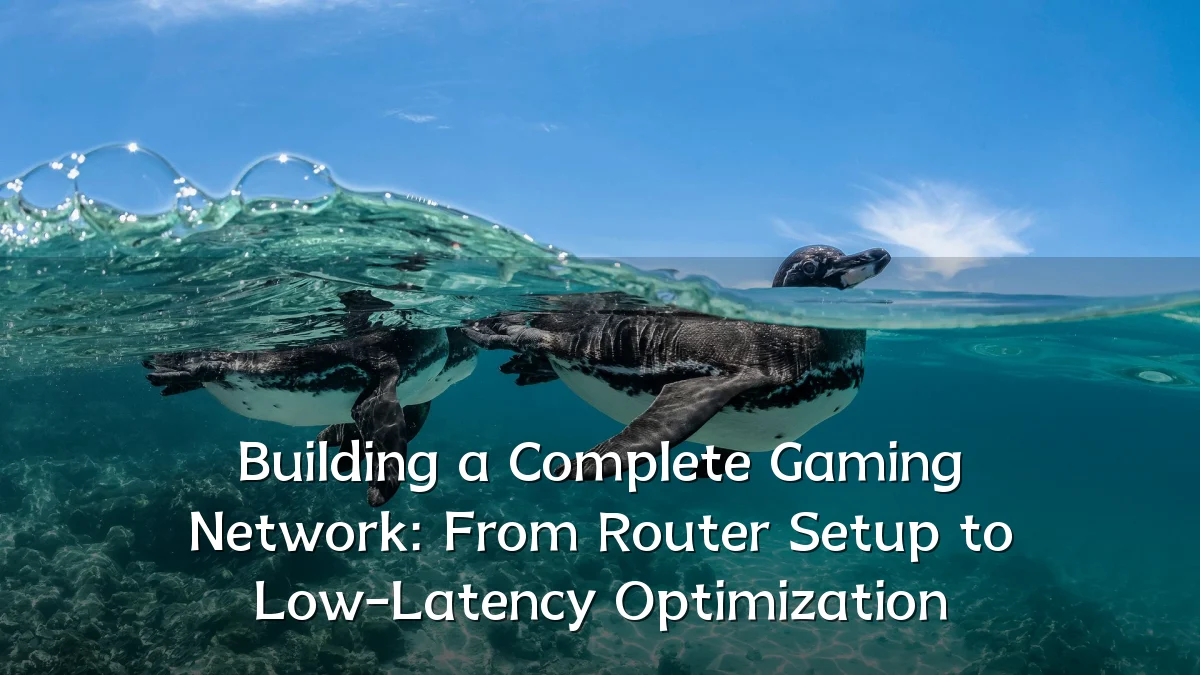 Building a Complete Gaming Network: From Router Setup to Low-Latency Optimization